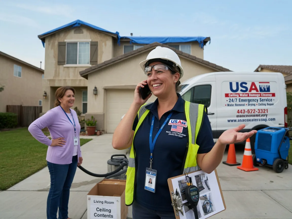 Ceiling Water Damage Restoration New Bedford, IL FAQs