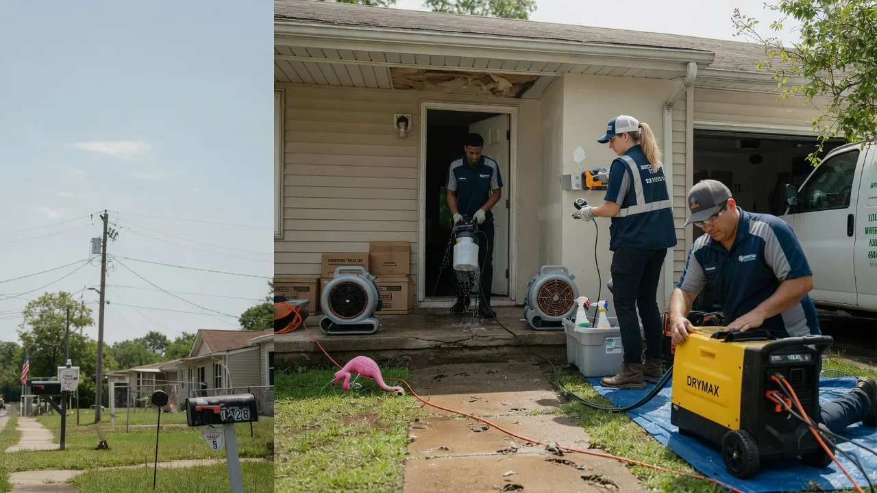 Storm Damage Water Removal in New Bedford, IL near me